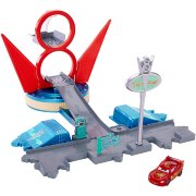 Игровой набор 'Пусковая установка 'Трюки Фло' (Jump & Race - Flo's V8), из серии 'Тачки' (Cars), Mattel [CDW68]