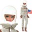 Барби Астронавт (Miss Astronaut) из серии 'Моя карьера', Barbie Pink Label, коллекционная Mattel [R4474] - R4474Astronaut1.jpg