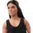 Коллекционная шарнирная кукла 'Длинноволосый брюнет', #9 из серии 'Barbie Looks 2021', Barbie Black Label, Mattel [HCB79] - Коллекционная шарнирная кукла 'Длинноволосый брюнет', #9 из серии 'Barbie Looks 2021', Barbie Black Label, Mattel [HCB79]