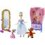 Игровой набор с мини-куклой 'Золушка - сцена из сказки', 9 см, из серии 'Принцессы Диснея', Mattel [CJP37] - CJP37.jpg