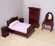 Мебель для кукол - Спальня, 1:12, Melissa&Doug [2583/12583]