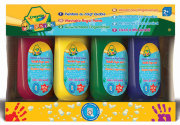 Краски пальчиковые, для малышей, 4 цвета, смывающиеся, Crayola [3239]