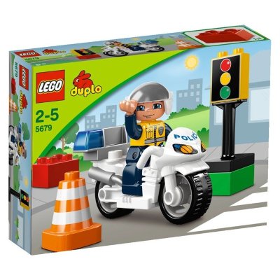 * Конструктор &#039;Полицейский на мотоцикле&#039;, Lego Duplo [5679] Конструктор 'Полицейский на мотоцикле', Lego Duplo [5679]