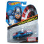 Коллекционная модель автомобиля Captain America, из серии Marvel, Hot Wheels, Mattel [BDM73] - BDM73-1.jpg
