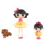 Мини-куклы 'Snowy Fairest и Beauty Fairest', 8/4 см, серия Sisters, Mini Lalaloopsy Littles [520481-SB] - 520481-SB.jpg