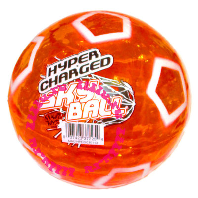 Мяч &#039;Футбол&#039;, оранжевый, 12 см, Hyper Charged SkyBall, Maui Toys [37225o] Мяч 'Футбол', оранжевый, 12 см, Hyper Charged SkyBall, Maui Toys [37225o]