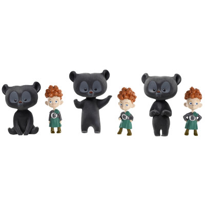Игровой набор 'Братья принцессы Мериды, Храброй сердцем' (Merida, Brave), из серии 'Принцессы Диснея', Mattel [V1813] Игровой набор 'Братья принцессы Мериды, Храброй сердцем' (Merida, Brave), из серии 'Принцессы Диснея', Mattel [V1813]