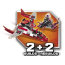 Конструктор 'Красный рейнджер против Декера', Power Rangers Super Samurai, Mega Bloks [5789] - 05789-3.jpg