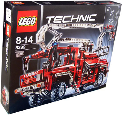 Конструктор &quot;Пожарный грузовик&quot;, серия Lego Technic [8289] Конструктор "Пожарный грузовик", серия Lego Technic [8289]