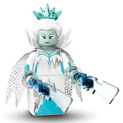 Минифигурка &#039;Снежная королева&#039;, серия 16 &#039;из мешка&#039;, Lego Minifigures [71013-01] Минифигурка 'Снежная королева', серия 16 'из мешка', Lego Minifigures [71013-01]