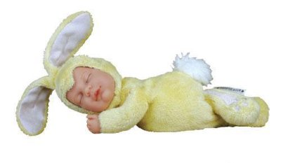 Кукла &#039;Спящий младенец-зайчик (ванильный)&#039;, 23 см, Anne Geddes [579106] Кукла 'Спящий младенец-зайчик (ванильный)', 23 см, Anne Geddes [579106]