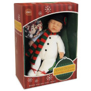 Кукла 'Спящий младенец Снеговик', 23 см, специальная новогодняя серия, Anne Geddes [579130]