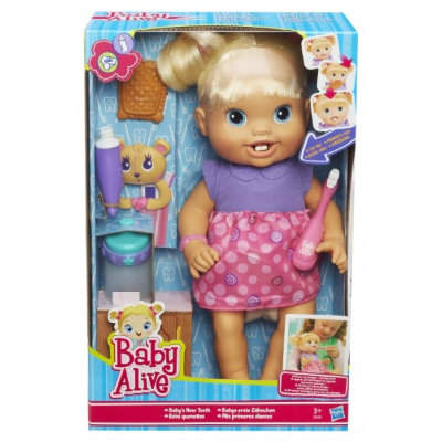 Кукла &#039;Новые зубки Малышки&#039;, 33 см, Baby Alive, Hasbro [28385] Кукла 'Новые зубки Малышки', Baby Alive, Hasbro [28385]