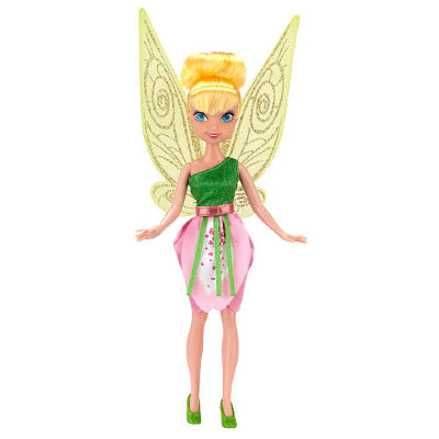 Кукла фея Tinker Bell (Динь-динь) - цветок вишни, 24 см, из серии &#039;Цветочная мода&#039;, Disney Fairies, Jakks Pacific [35267] Кукла фея Tinker Bell (Динь-динь), 24 см, из серии 'Цветочная мода', Disney Fairies, Jakks Pacific [39785]