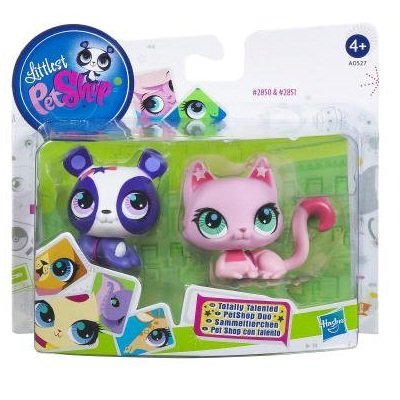 Набор 'Панда и Кошка' из серии 'Талантливые зверюшки' (Totally Talented), Littlest Pet Shop [A0527] Набор 'Панда и Кошка' из серии 'Талантливые зверюшки' (Totally Talented), Littlest Pet Shop [A0527]