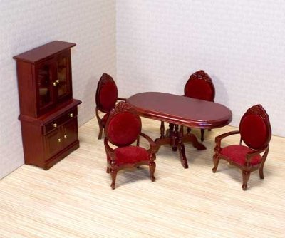 Мебель для кукол - Столовая, 1:12, Melissa&amp;Doug [2586] Мебель для кукол - Столовая, 1:12, Melissa&amp;Doug [2586]