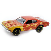 Коллекционная модель автомобиля 1971 Dodge Demon - HW Workshop 2014, оранжевый металлик, Hot Wheels, Mattel [BFG49]