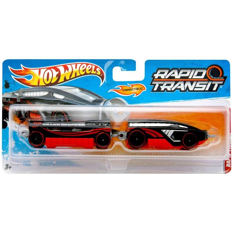 Скоростной автопоезд, серия Rapid Transit, Hot Wheels, Mattel W4417. 
