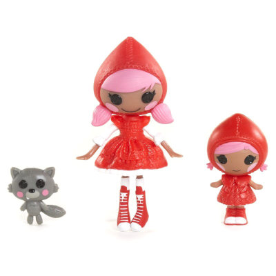Мини-куклы &#039;Scarlet Riding Hood и Cape Riding Hood&#039;, 8/4 см, серия Sisters, Mini Lalaloopsy Littles [520481-SC] Мини-куклы 'Scarlet Riding Hood и Cape Riding Hood', 8/4 см, серия Sisters, Mini Lalaloopsy Littles [520481-SC]