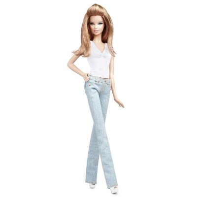 Кукла 'Model No.07' из серии 'Джинсовая мода', коллекционная Barbie Black Label, Mattel [T7742] Кукла 'Model No.07' из серии 'Джинсовая мода', коллекционная Barbie Black Label, Mattel [T7742]