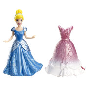 Мини-кукла 'Золушка', 9 см, с дополнительным платьем, из серии 'Принцессы Диснея', Mattel [X9405]