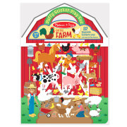 Набор с объемными стикерами 'На ферме', 52 наклейки, Melissa&Doug [9408]