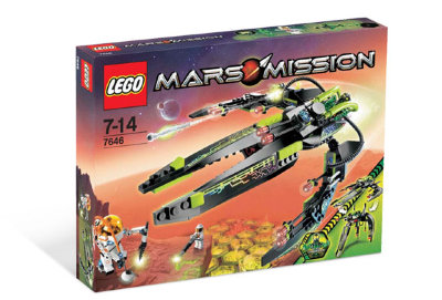 Конструктор &quot;ETX Вражеский шпион-разведчик&quot;, серия Lego Mars Mission [7646] Конструктор "ETX Вражеский шпион-разведчик", серия Lego Mars Mission [7646]
