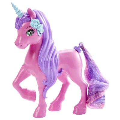 Игровой набор 'Единорог', из серии 'Королевство роскошных волос', Barbie, Mattel [DKB53] Игровой набор 'Единорог', из серии 'Королевство роскошных волос', Barbie, Mattel [DKB53]