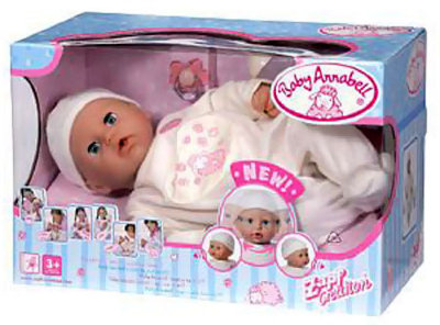 Кукла Baby Annabell, поворачивающая голову, 46 см [763551] Кукла Baby Annabell New, поворачивающая голову [763551]