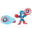 Игровой набор с 2-мя мини-фигурками-конструкторами 'Первый Мститель против Железного Черепа' (Captain America vs. Iron Skull), Super Hero Mashers Micro, Hasbro [B6689] - Игровой набор с 2-мя мини-фигурками-конструкторами 'Первый Мститель против Железного Черепа' (Captain America vs. Iron Skull), Super Hero Mashers Micro, Hasbro [B6689]