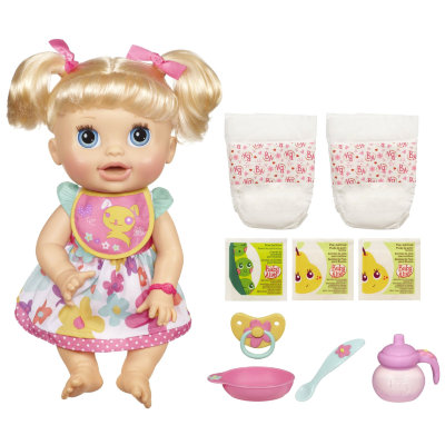 Очень интерактивная кукла &#039;Удивительная малютка&#039;, 38 см, Baby Alive, Hasbro [A3684] Очень интерактивная кукла 'Удивительная малютка', 38 см, Baby Alive, Hasbro [A3684]