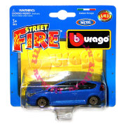Модель автомобиля Citroen C4, синий металлик, 1:43, серия 'Street Fire' в блистере, Bburago [18-30001-13]