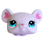Игрушка 'Петшоп из мешка - розовая Мышка', серия 5, Littlest Pet Shop, Hasbro [37096-2443]