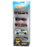 Подарочный набор из 5 машинок 'Batman', Hot Wheels, Mattel [DVF92]