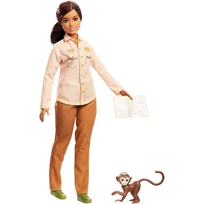 Кукла Барби &#039;Защитник дикой природы&#039;, из серии &#039;Я могу стать&#039;, Barbie, Mattel [GDM48] Кукла Барби 'Защитник дикой природы', из серии 'Я могу стать', Barbie, Mattel [GDM48]
