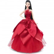Кукла Барби 'Рождество-2022' (2022 Holiday Barbie), азиатка, коллекционная, Mattel [HCC04/HCC05]