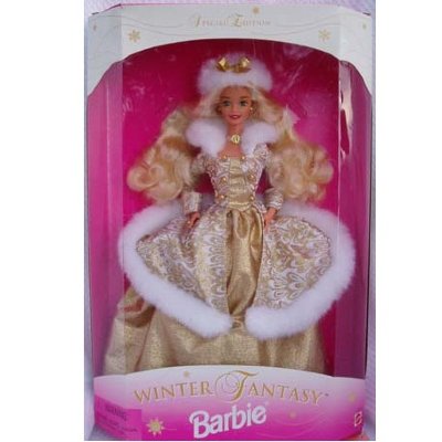 Кукла Барби &#039;Зимняя фантазия&#039; (Winter Fantasy Barbie Special Edition), блондинка, коллекционная, Mattel [15334] Кукла Барби 'Зимняя фантазия' (Winter Fantasy Barbie Special Edition), коллекционная, Mattel [15334]