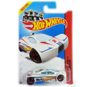 Коллекционная модель автомобиля Sling Shot - HW Race 2014, белая, Hot Wheels, Mattel [BFF45]