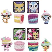 * Комплект из 4 наборов 'Зверюшки в пирожных', серия 1, Sweetest Littlest Pet Shop [A1344w1]