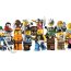 Минифигурки 'из мешка' - комплект из 16 штук, серия 4, Lego Minifigures [8804set] - 8804-bk9.jpg