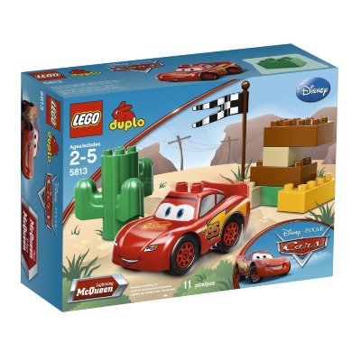 * Конструктор &#039;МакКуин Молния&#039;, из серии &#039;Cars 2 - Тачки 2&#039;, Lego Duplo [5813] Конструктор 'МакКуин Молния', из серии 'Cars 2 - Тачки 2', Lego Duplo [5813]
