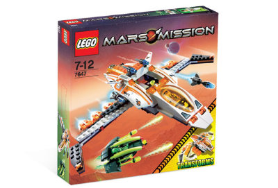 Конструктор &quot;MX-41 Истребитель-трансформер&quot;, серия Lego Mars Mission [7647] Конструктор "MX-41 Истребитель-трансформер", серия Lego Mars Mission [7647]