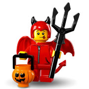 Минифигурка 'Мальчик в костюме маленького дьявола', серия 16 'из мешка', Lego Minifigures [71013-04]