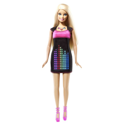 Кукла &#039;Барби в электронном платье&#039;, Barbie Digital Dress, Mattel [Y8178] Кукла 'Барби в электронном платье', Barbie, Mattel [Y8178]