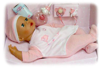 Кукла Baby Annabell, с мимикой, 46 см [761908] Кукла Baby Annabell, с мимикой [761908]