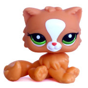 Игрушка 'Петшоп из мешка - рыжий Персидский Кот', серия 5, Littlest Pet Shop, Hasbro [37096-2444]