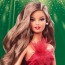 Кукла Барби 'Рождество-2022' (2022 Holiday Barbie), шатенка, коллекционная, Mattel [HBY05/HBY08] - Кукла Барби 'Рождество-2022' (2022 Holiday Barbie), шатенка, коллекционная, Mattel [HBY05/HBY08]