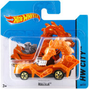 Коллекционная модель автомобиля Rodzilla - HW City 2014, оранжевая, Hot Wheels, Mattel [BFF48]