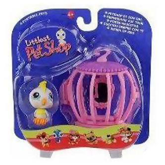 Зверюшка из серии 'Путешествие' - Желтохохлый Какаду с клеткой, Littlest Pet Shop [50489] Зверюшка из серии 'Путешествие' - Желтохохлый Какаду с клеткой, Littlest Pet Shop [50489]