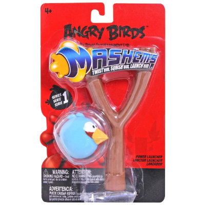 Игра с рогаткой 'Сердитые птички' (Angry Birds Mashems), голубая птичка, Tech4kids [50201] Игра с рогаткой 'Сердитые птички' (Angry Birds Mashems), голубая птичка, Tech4kids [50201]